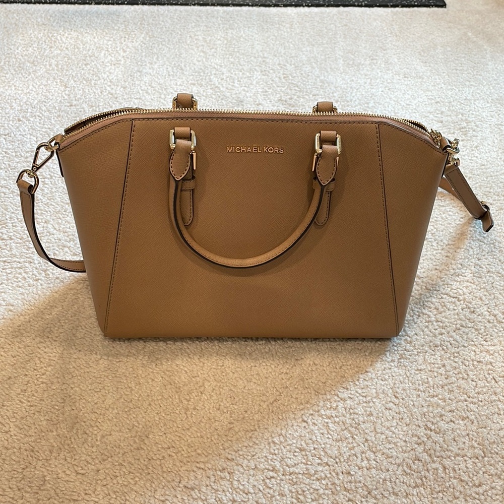 Tan Michael Kors Bag
